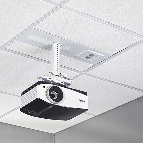 Chief Suspended Ceiling Projector System with 2-Gang Filter & Surge - SYSAUWP2