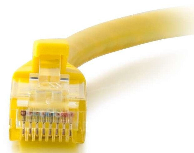 C2G 15ft (4.6m) Cat6 Snagless Unshielded UTP Ethernet Network Patch Cable - Yellow