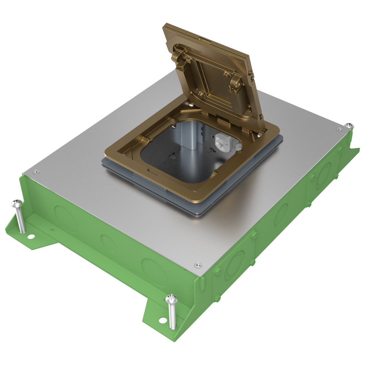 WIREMOLD RFBA4R30OG outlet box Green, Silver