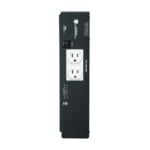 Middle Atlantic Products M-15A-SP power distribution unit (PDU) 2 AC outlet(s) Black, White