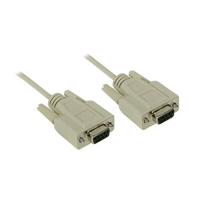C2G 6ft DB9 F/F Null Modem Cable serial cable Beige 1.82 m DB9F
