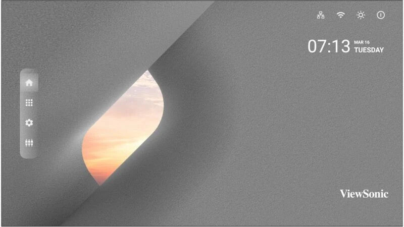 Viewsonic LDM136-151 Signage Display Digital signage flat panel 3.45 m (136") LED Wi-Fi 600 cd/m² Black Android 9