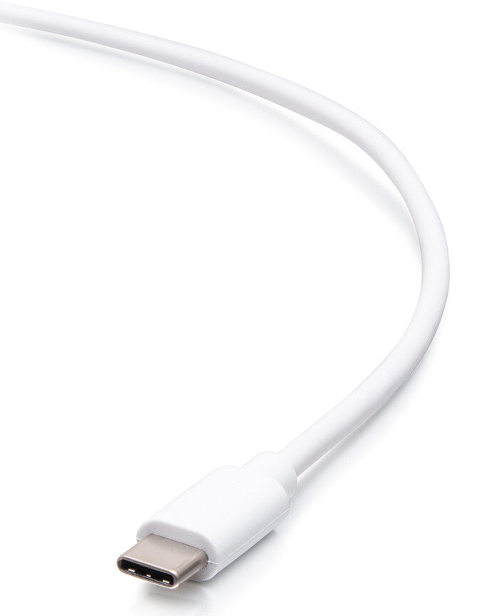 C2G 6ft (1.8m) USB-C® Male to Lightning Male Sync and Charging Cable - White