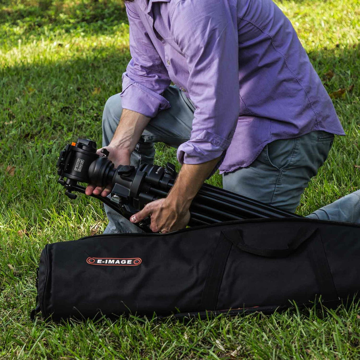 ikan EG03FA3 tripod Digital/film cameras 3 leg(s) Black