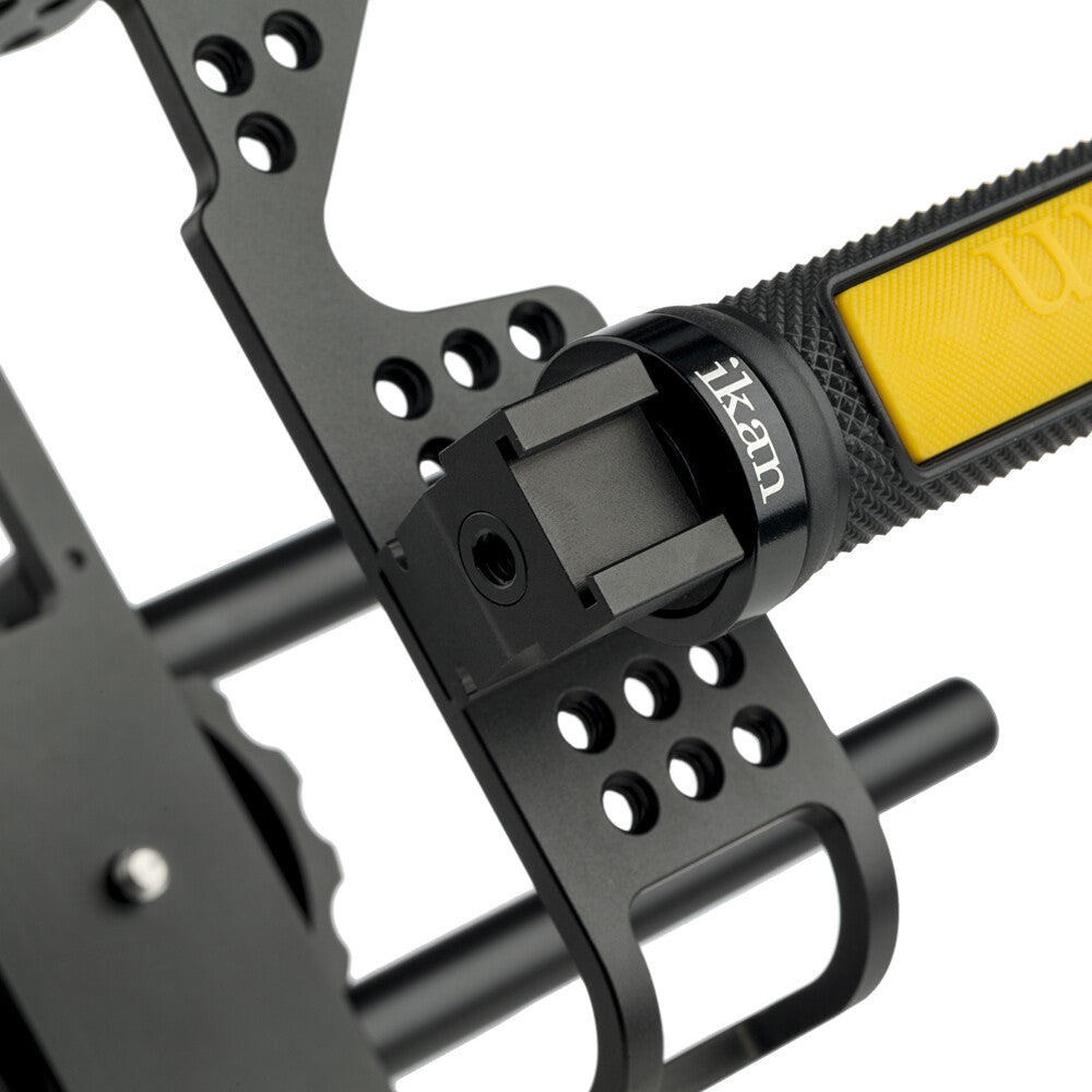 ikan ELE-GH4-C camera cage 1/4, 3/8" Black, Yellow