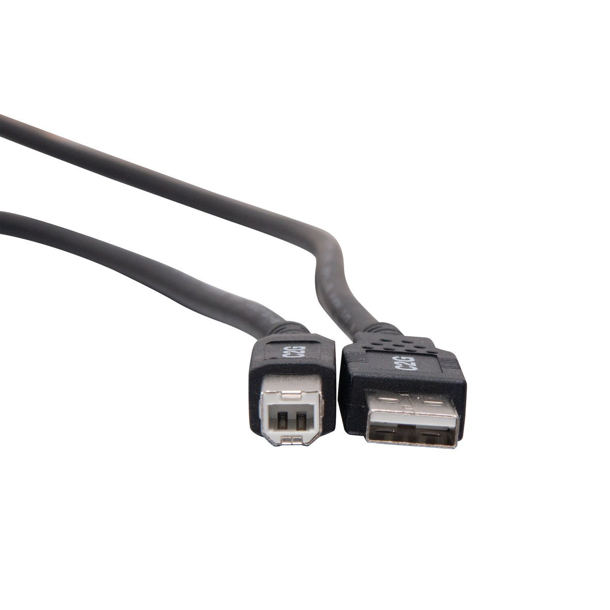 C2G 9.8ft (3m) USB 2.0 A/B Cable - Black