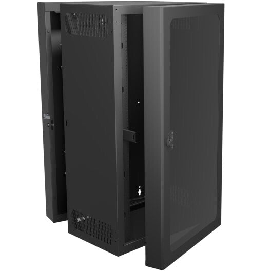 Middle Atlantic CWR-26-36PD4 rack cabinet 26U Wall mounted rack Black