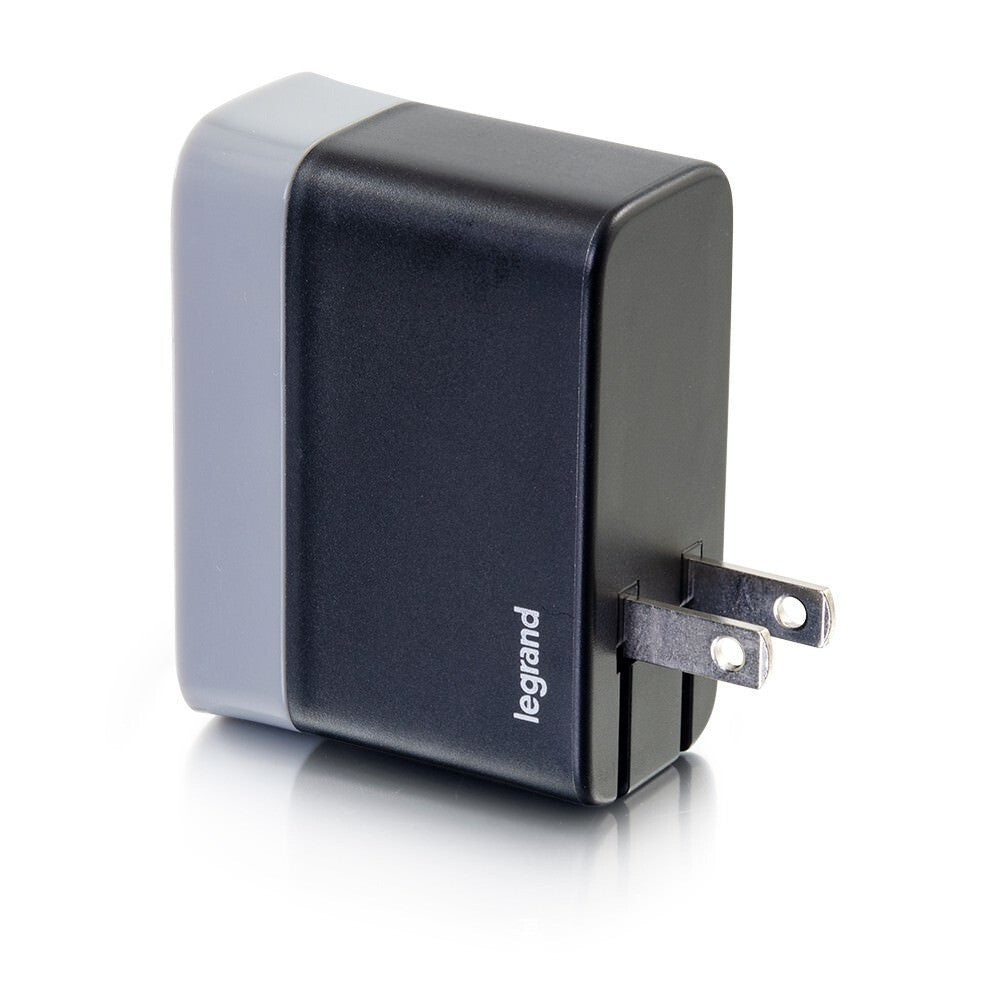 C2G 2-Port USB-C plus USB-A Wall Charger, 5.4A Max Output