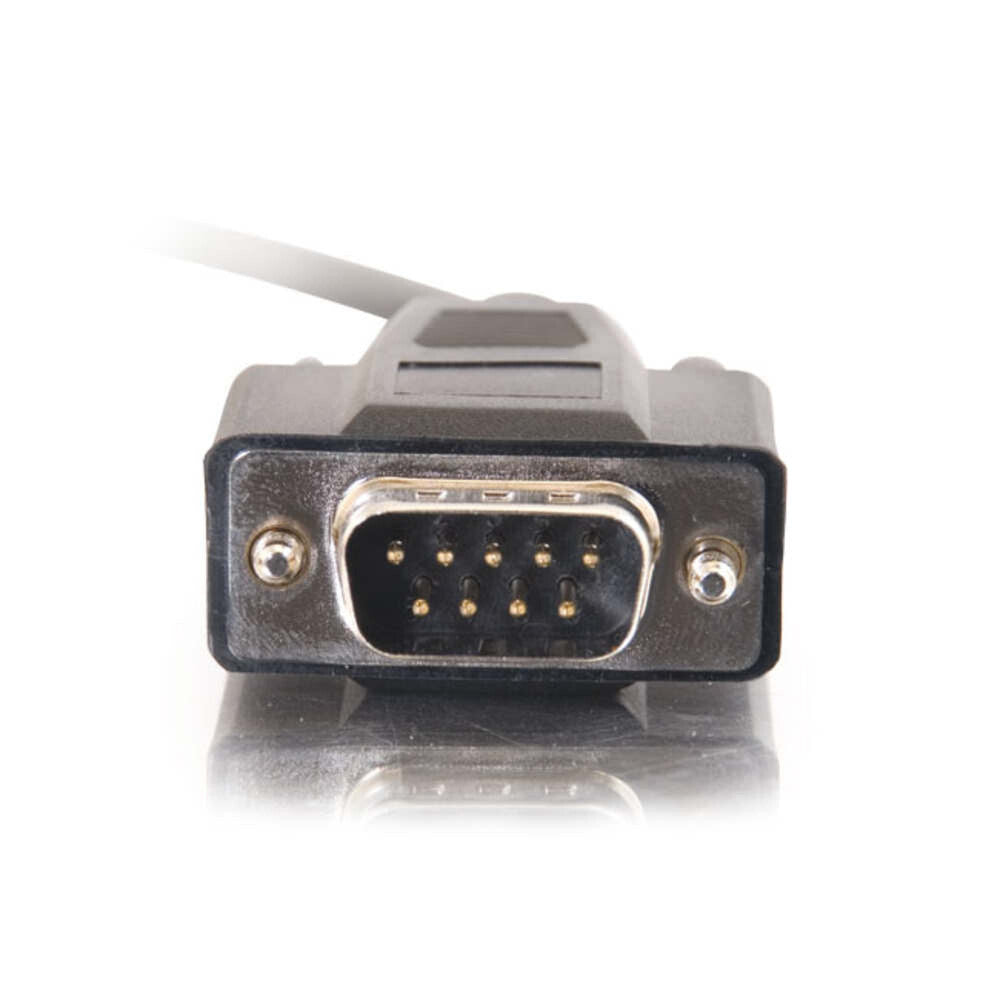 C2G 3ft (0.9m) DB9 M/M Serial RS232 Cable - Black