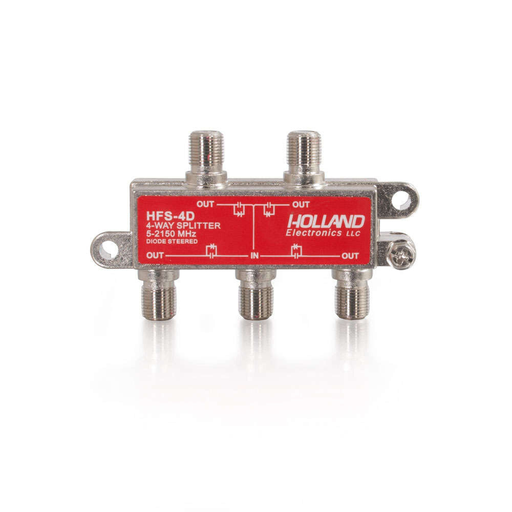 C2G High-Frequency 4-Way Splitter