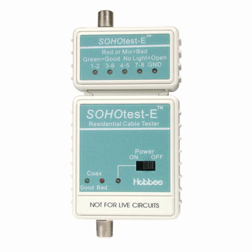 C2G SOHOTest-ETM Residential Cable Tester