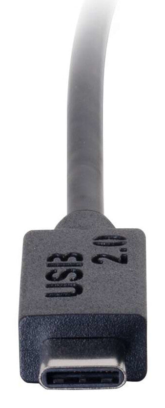 C2G 6ft, USB 2.0 Type C, Micro-USB B USB cable 1.8288 m USB C Black