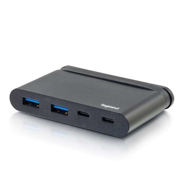 C2G 26914 interface hub Thunderbolt 3 5000 Mbit/s Black