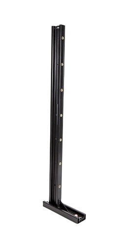 Draper FocalPoint Leg Base, 4" x 12" - Black