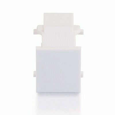 C2G Snap-In Blank Keystone Module White