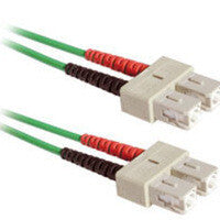 C2G 1m SC/SC Duplex 62.5/125 Multimode Fiber Patch Cable - Green InfiniBand/fibre optic cable