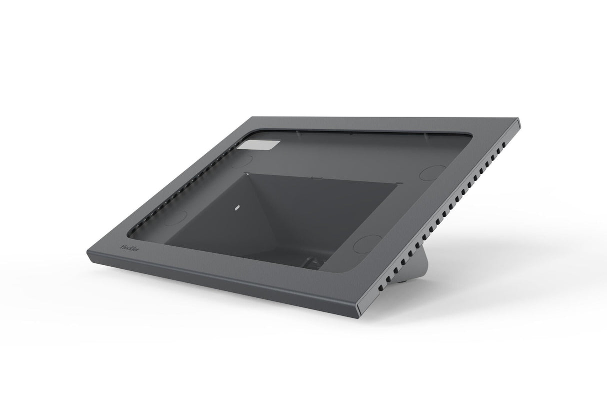Heckler Design Zoom Rooms Console tablet security enclosure Grey