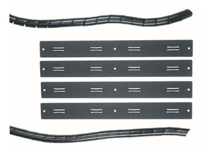 Middle Atlantic Cable Management Kit for 80 Inch Edit Center Desk- 8 Piece