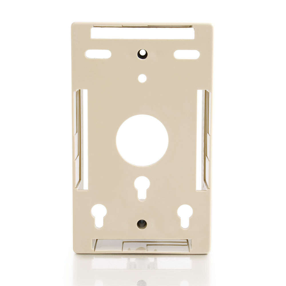 C2G Single Gang Wall Box - Ivory