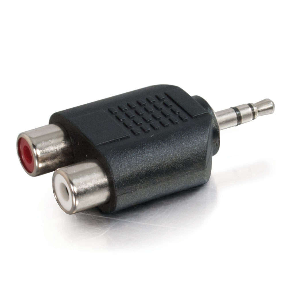 C2G 3.5mm Stereo Male to Dual RCA Female Audio Adapter
