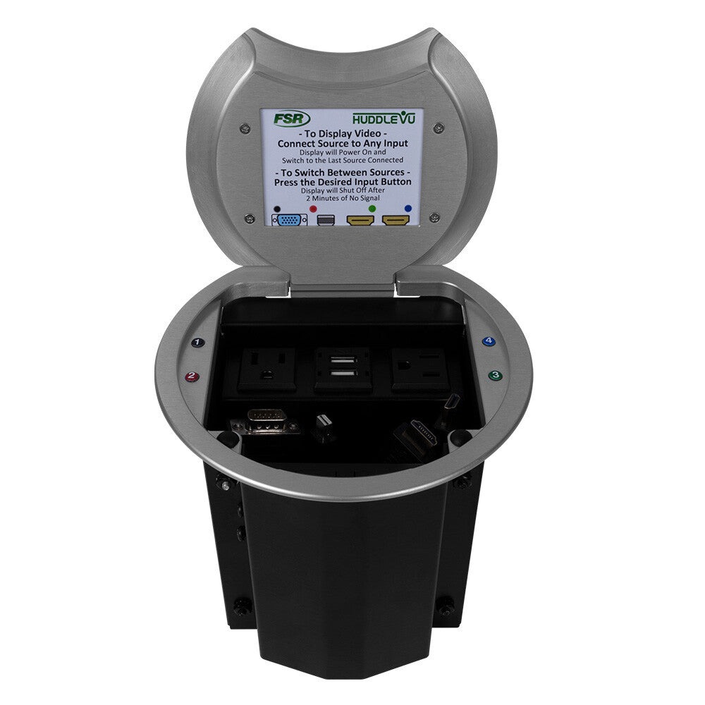 FSR CT6-ALM-4B outlet box Aluminium