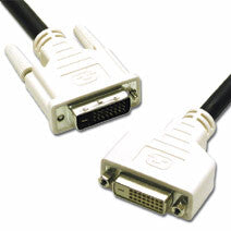 C2G 1m DVI-D M/F Dual Link Digital Video Extension Cable DVI cable Black