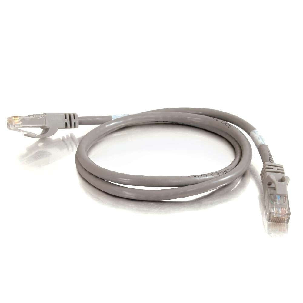 C2G 3ft (0.9m) Cat6 Snagless Unshielded UTP Network Crossover Patch Cable - Gray