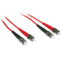 C2G 2m ST/ST Duplex 62.5/125 Multimode Fiber Patch Cable InfiniBand/fibre optic cable Red