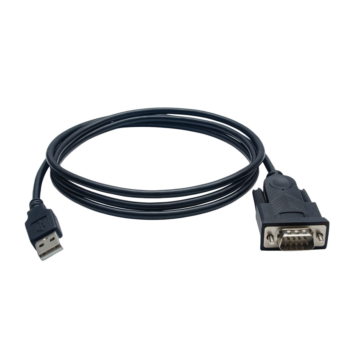 C2G 5ft (1.5m) USB to DB9 Male Serial RS232 Adapter Cable