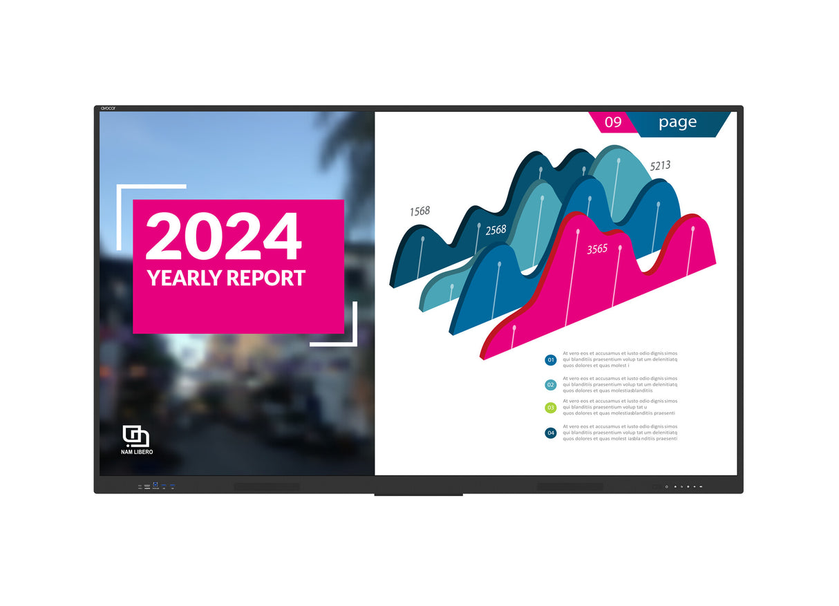 Avocor AVE-6550 interactive whiteboard