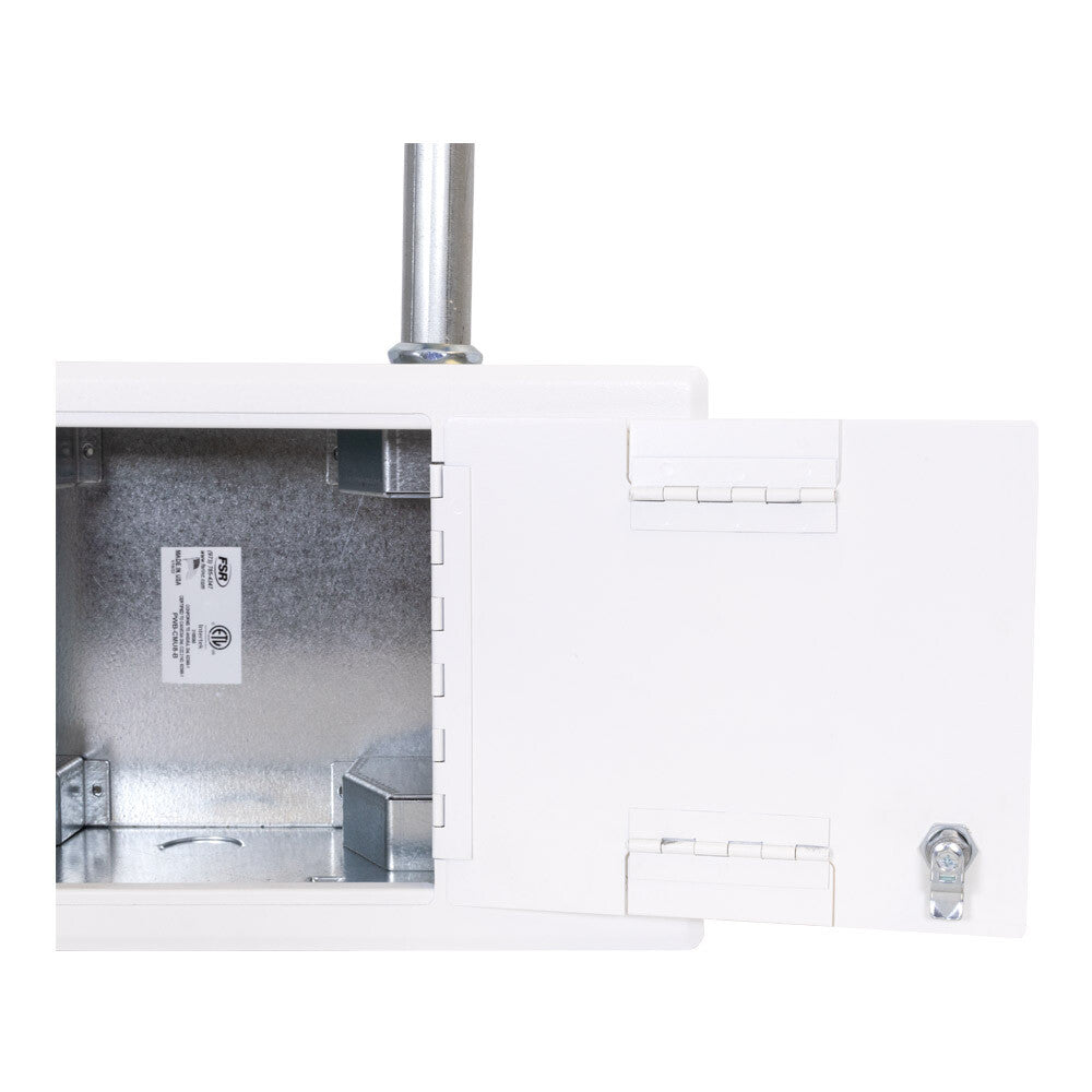 FSR PWB-CMU8-HNGWHT-C electrical box White