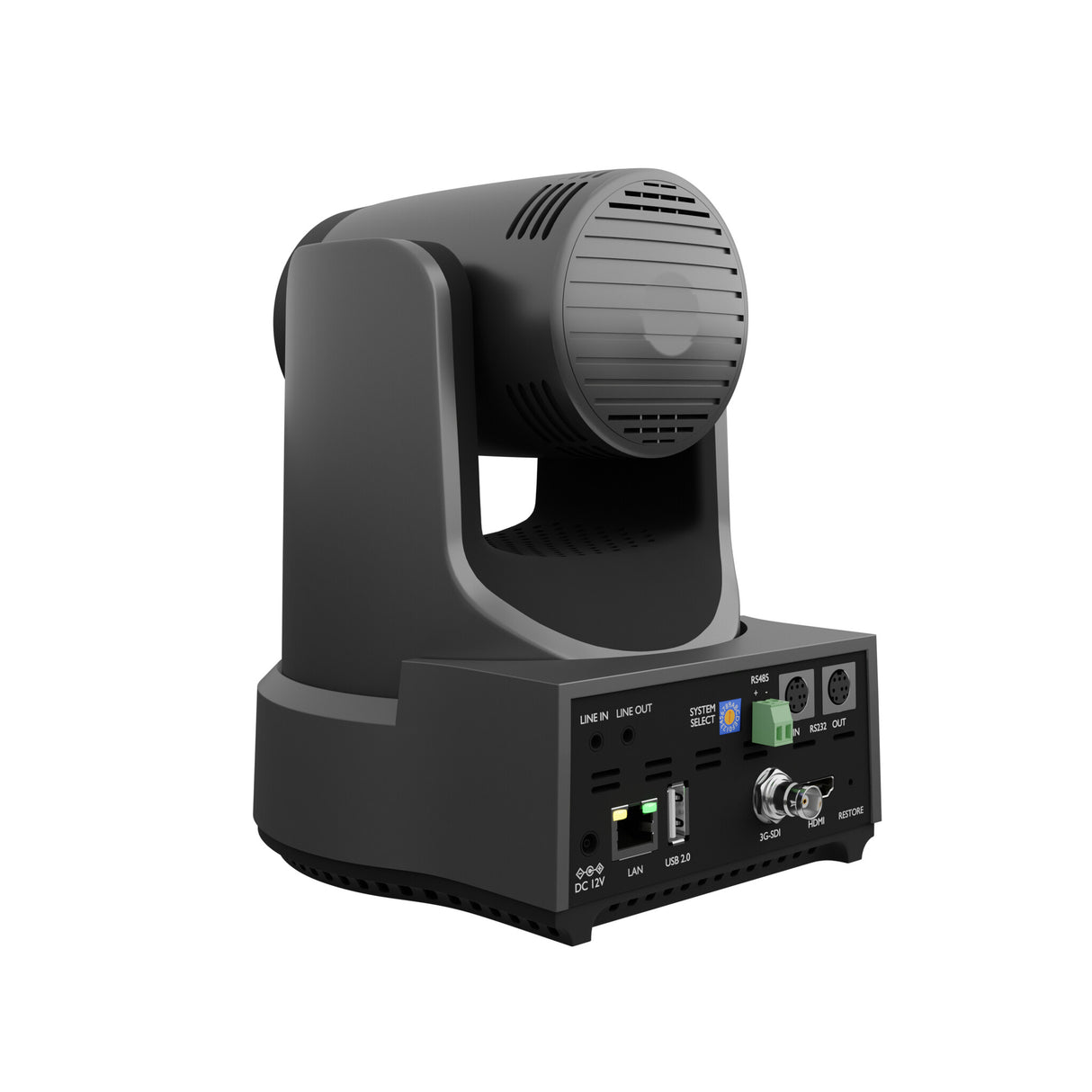 PTZOptics PT12X-LINK-4K-GY Turret IP Indoor & outdoor 3840 x 2160 pixels Ceiling/Wall/Pole