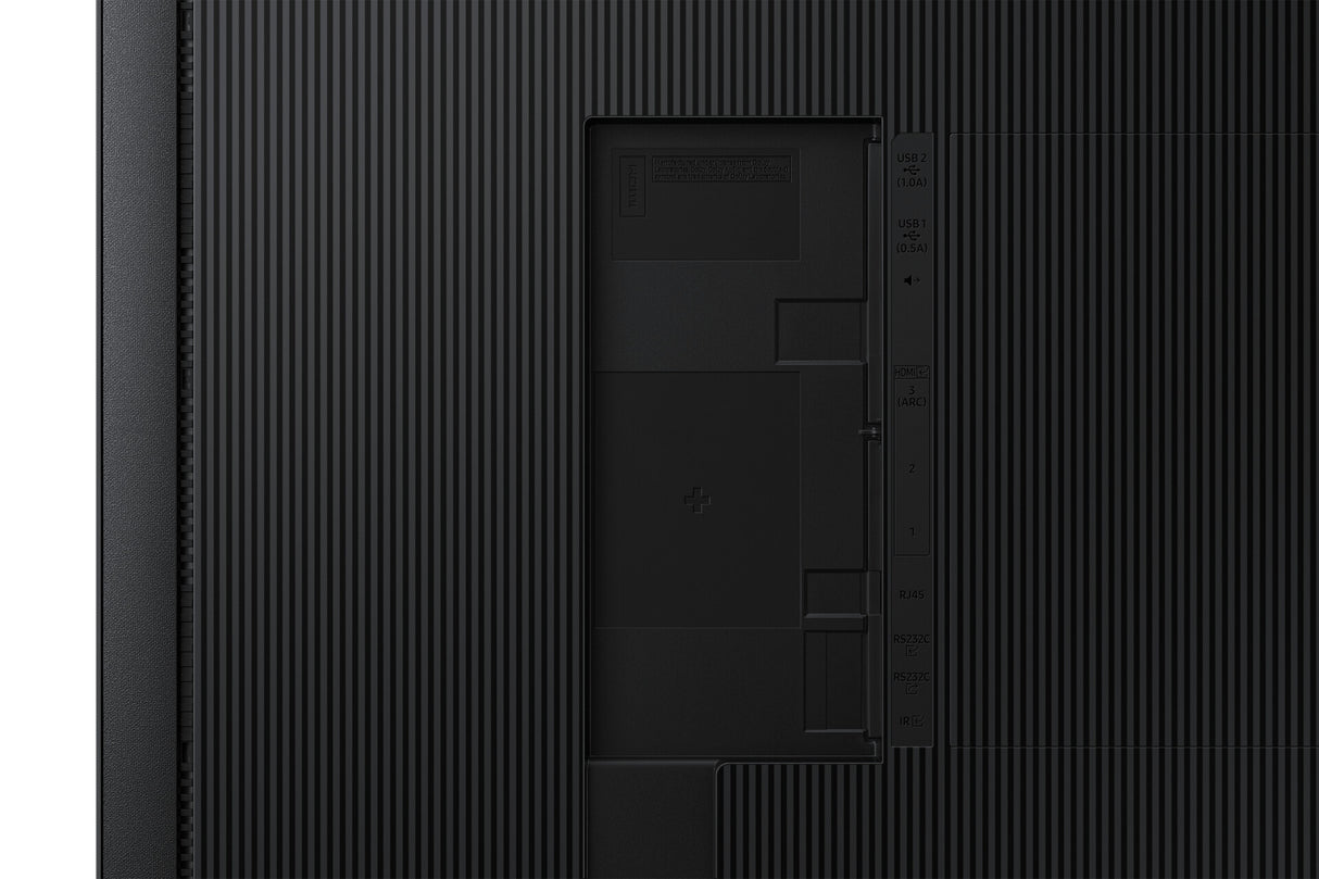 Samsung LH43QBCEBGC Digital signage flat panel 109.2 cm (43") Wi-Fi 350 cd/m² 4K Ultra HD Black Built-in processor Tizen 7.0 16/7