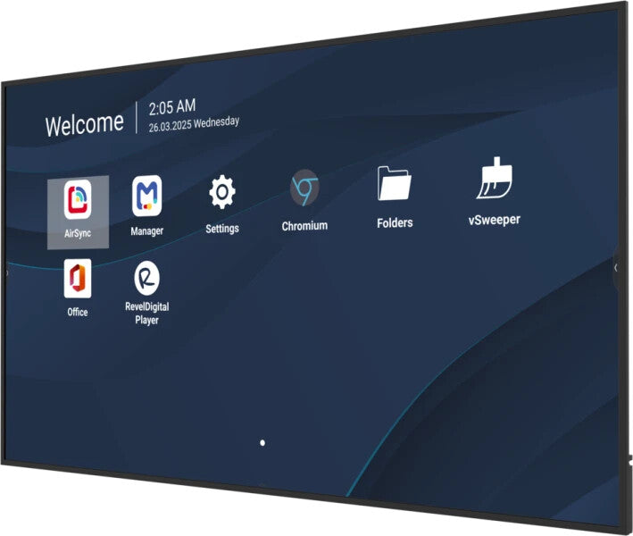 Viewsonic 86" 4K Professional Commercial Display with ProAV Integration