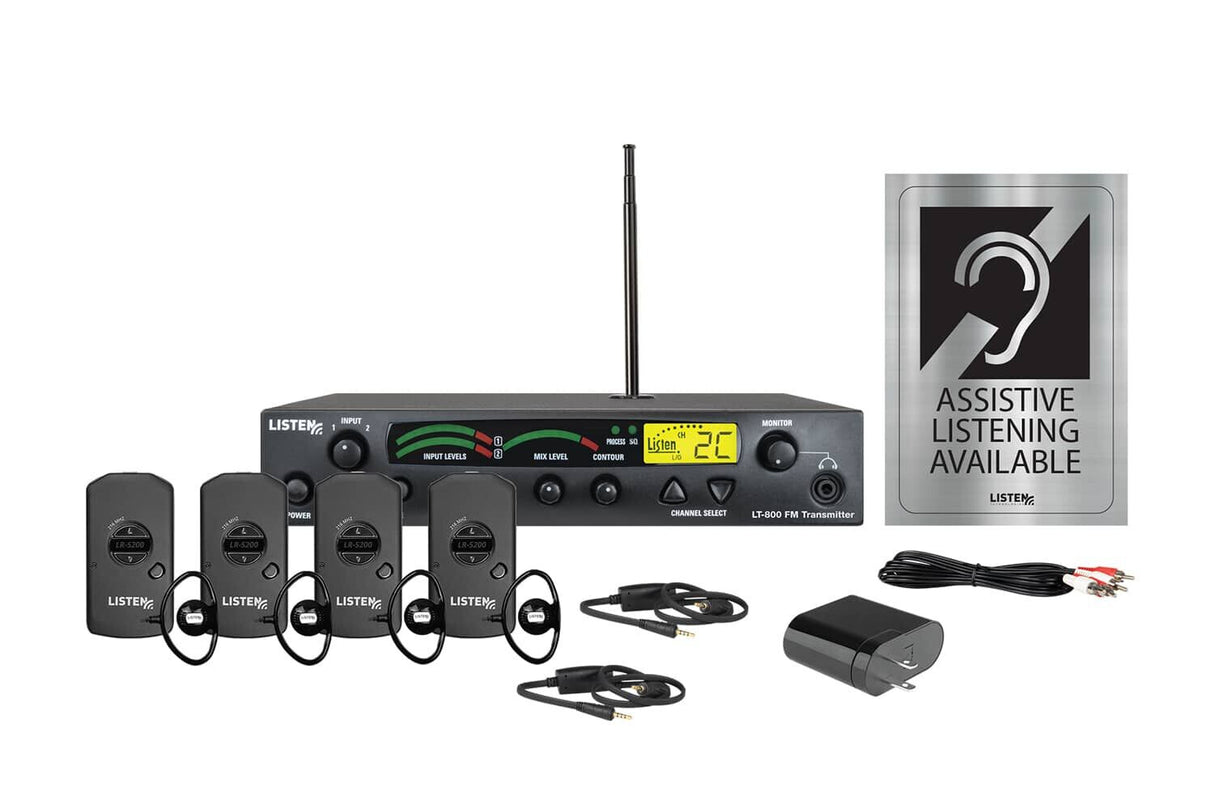 Listen LS-56-216 assistive listening device Black 216 - 216 MHz