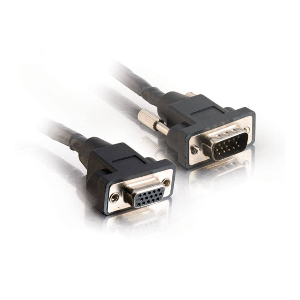 C2G 1ft (0.3m) Panel-Mount HD15 SXGA M/F Monitor Extension Cable
