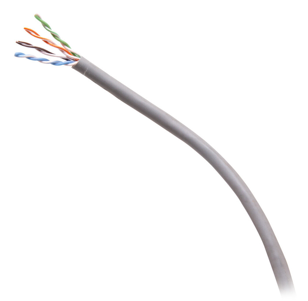 C2G 1000ft (304.8m) TAA-Compliant Cat6 Bulk Unshielded (UTP) Ethernet Network Cable with Solid Conductors-Plenum CMP-Rated - Gray