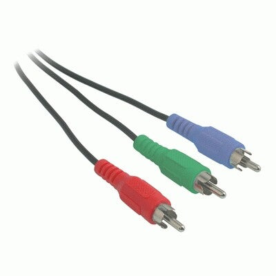 C2G 3ft Value Series Component Video RCA Type Cable component (YPbPr) video cable 0.91 m 3 x RCA Black