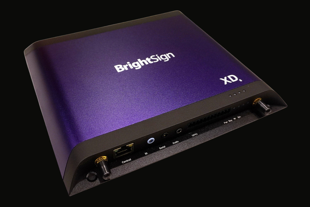 BrightSign XD236 digital media player Blue 4K Ultra HD Wi-Fi