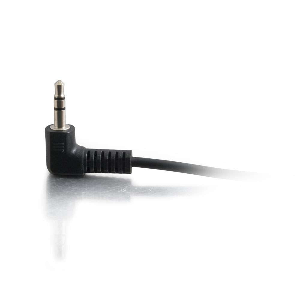 C2G 1.5ft (0.46m) 3.5mm Right Angled M/M Stereo Audio Cable