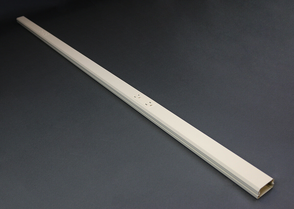 WIREMOLD Plugmold NM2000 power extension 0 m 2 AC outlet(s) Indoor Ivory