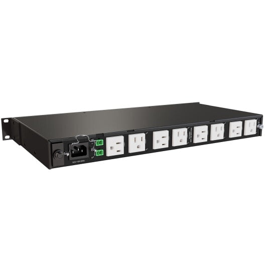 Middle Atlantic Products PDX-915R-SP power distribution unit (PDU) 9 AC outlet(s) 1U Black, White