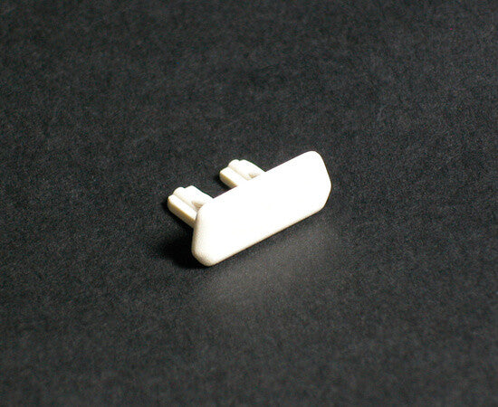 WIREMOLD 410B-WH 400 Blank End Fitting in White