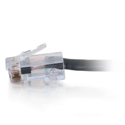 C2G 50ft Cat6 550MHz Assembled Plenum Patch Cable networking cable Black 15.2 m U/UTP (UTP)