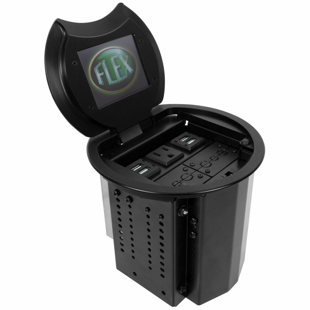 FSR CT6-Flex-BLK outlet box Black