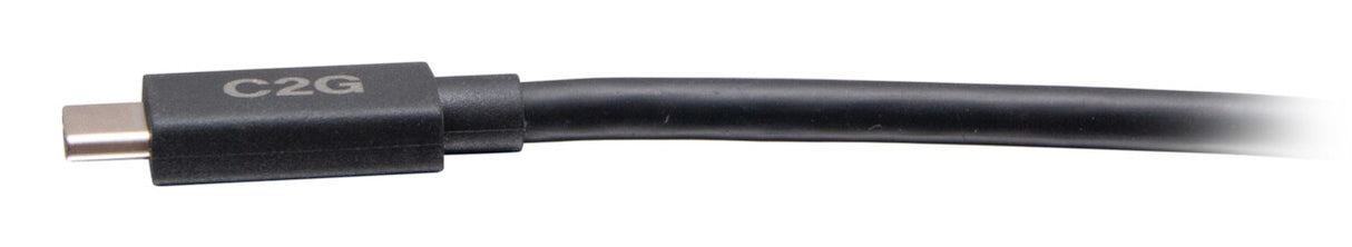 C2G 3.3ft (1m) USB 4.0 USB-C to C (48V 5A) 240W Charging Cable-Black