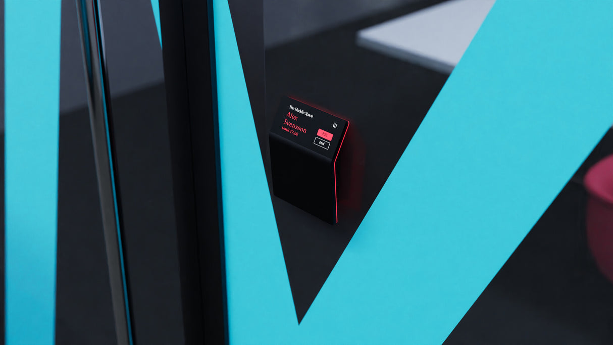 Humly BOOKING DEVICE (5 PCS) 8.79 cm (3.46") LCD Wi-Fi 4 (802.11n) Black Acrylonitrile butadiene styrene (ABS) Bluetooth