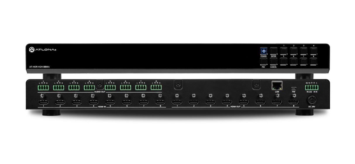 Atlona AT-HDR-H2H-88MA matrix switcher AV matrix switcher 43.3 W