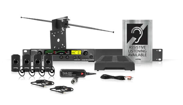 Listen LS-55-072-D assistive listening device Black 72 - 72 MHz