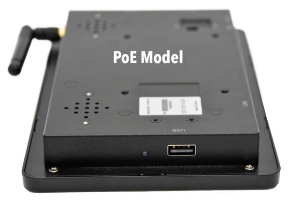 Mimo Monitors MCT-70HPQ-POE Signage Display 17.8 cm (7") LCD Wi-Fi 250 cd/m² Full HD Black Touchscreen Built-in processor Android 8.1